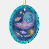 宇宙船ロードトリップオーナメント セラミックオーナメント (右)