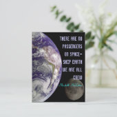 宇宙船地球号はがき ポストカード (スタンド正面)