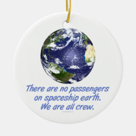 宇宙船地球号環境 セラミックオーナメント