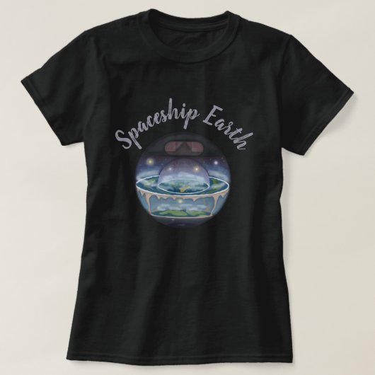 宇宙船地球号 Tシャツ (デザイン正面)