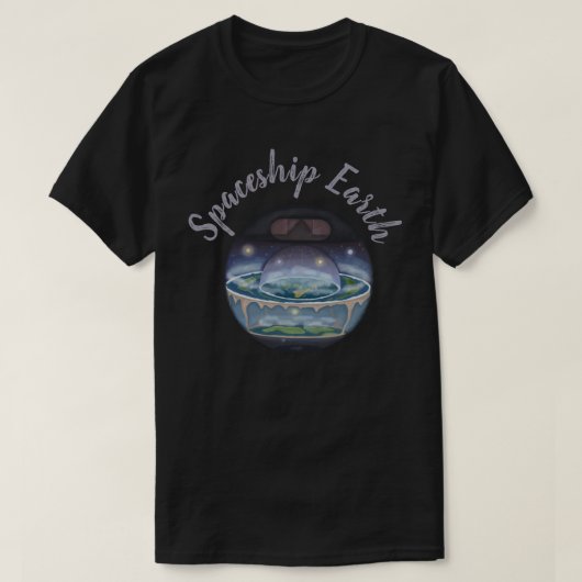 宇宙船地球 Tシャツ (デザイン正面)