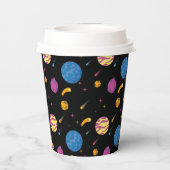 宇宙船旅行スルー銀河系 紙コップ (裏面)