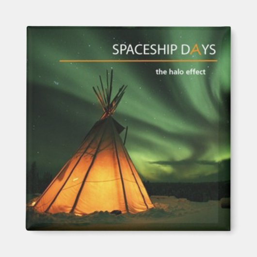 宇宙船日マグネット(ハロー) マグネット (正面)