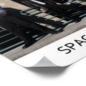 宇宙船日写真 ポスター (角)