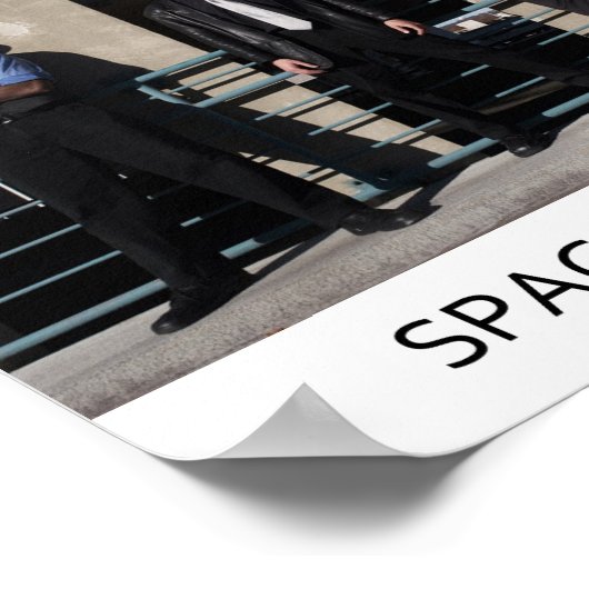 宇宙船日写真 ポスター (角)