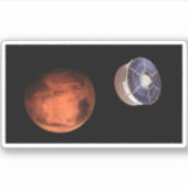 宇宙船運の忍耐ローバー シール (正面)