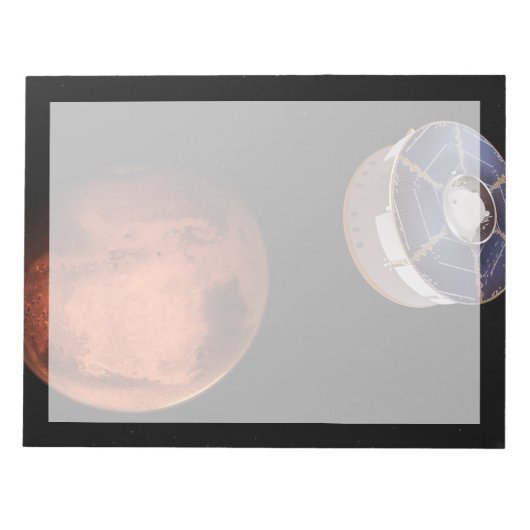 宇宙船運の忍耐ローバー ノートパッド (正面)