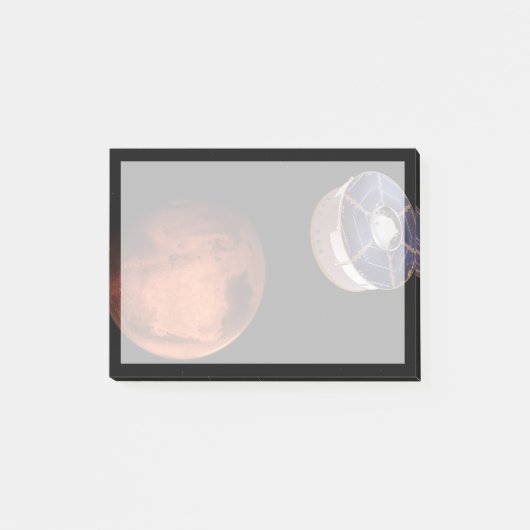 宇宙船運の忍耐ローバー ポストイット (正面)