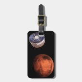 宇宙船運の忍耐ローバー ラゲッジタグ (正面縦)