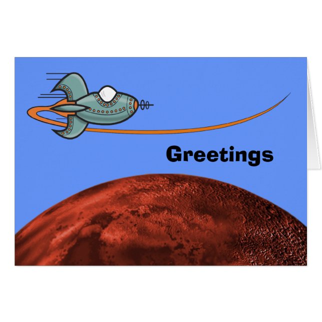 宇宙船 (正面横)