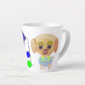 宇宙船 カフェラテマグ (右アングル)