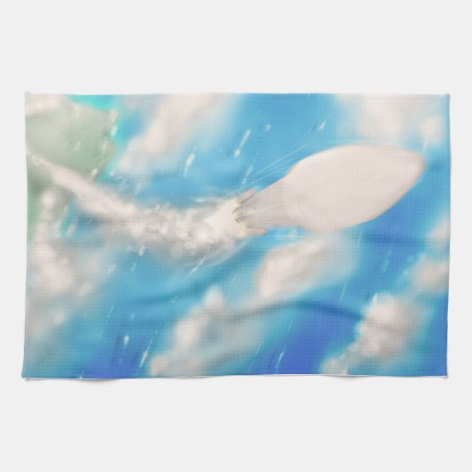 宇宙船 キッチンタオル (横)