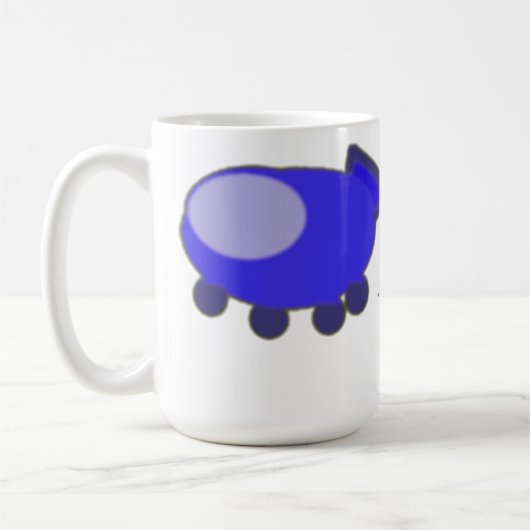 宇宙船 コーヒーマグカップ (左)