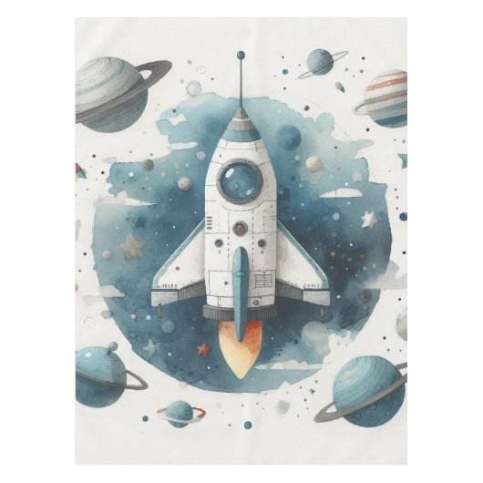 宇宙船 テーブルクロス (正面)