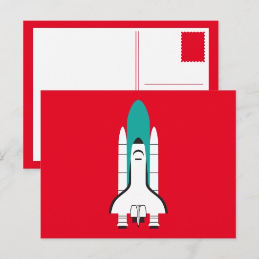 宇宙船 ポストカード (正面/裏面)