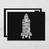 宇宙船 ポストカード (正面/裏面)