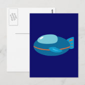 宇宙船 ポストカード (正面/裏面)