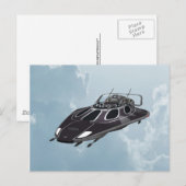 宇宙船 ポストカード (正面/裏面)
