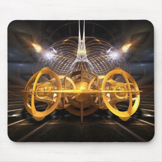 宇宙船 マウスパッド (正面)