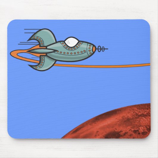 宇宙船 マウスパッド (正面)