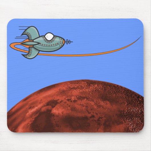 宇宙船 マウスパッド (正面)