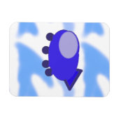 宇宙船 マグネット (横)