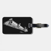 宇宙船 ラゲッジタグ (裏面横)