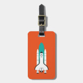 宇宙船 ラゲッジタグ (正面縦)