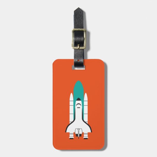 宇宙船 ラゲッジタグ (正面縦)