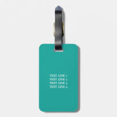 宇宙船 ラゲッジタグ (裏面縦)