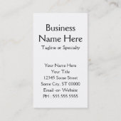 宇宙船 名刺 (裏面)