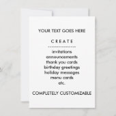 宇宙船 招待状 (裏面)