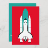 宇宙船 招待状 (正面/裏面)