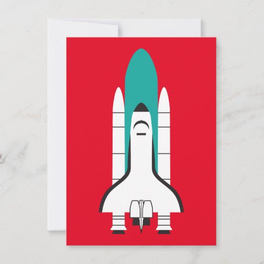 宇宙船 招待状 (正面)