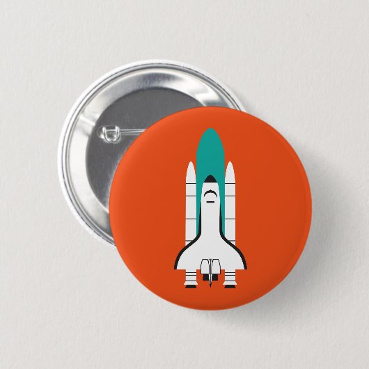 宇宙船 缶バッジ (正面&裏面)