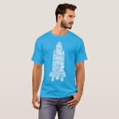 宇宙船 Tシャツ (正面フル)