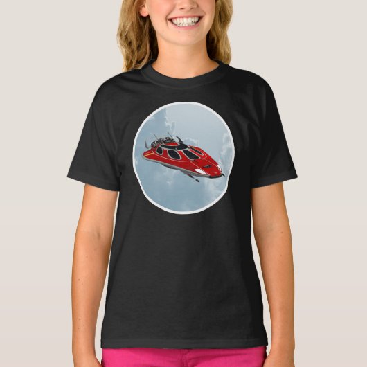 宇宙船 Tシャツ (正面)