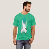 宇宙船 Tシャツ (正面フル)