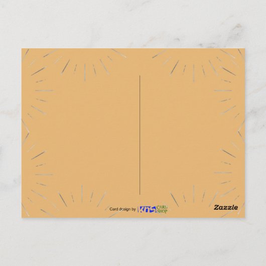 宇宙船UFO宇宙来場者が再会 ポストカード (裏面)