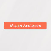 宇宙色ラベル名子供へ付き防水 ラベル (デザイン1)