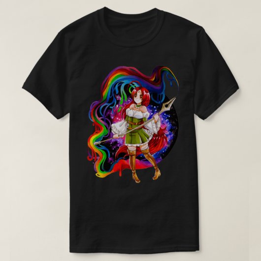 宇宙色 Tシャツ (デザイン正面)