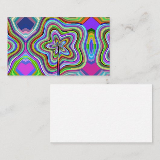 宇宙花 名刺 (正面/裏面)