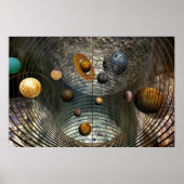 宇宙芸術 ポスター (正面)