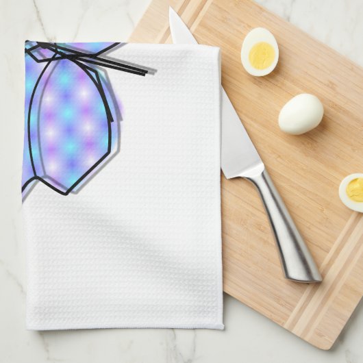 宇宙蝶 キッチンタオル (四つ折り)