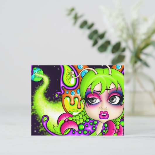 宇宙蝶 ポストカード (スタンド正面)