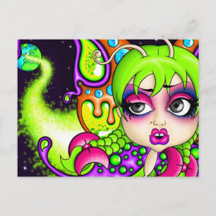 宇宙蝶 ポストカード