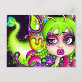 宇宙蝶 ポストカード (正面)