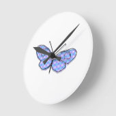宇宙蝶 ラウンド壁時計 (傾斜)