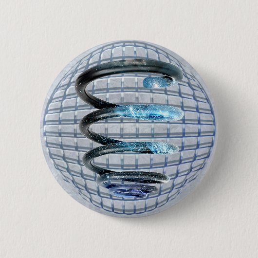 宇宙螺線形 缶バッジ (正面)