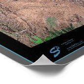 宇宙衛星ポスターからのワイオミング ポスター (角)